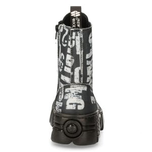en solde Bottes New Rock Wall Vegan Imprimées 18