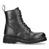 luxe soldes Bottines New Rock Newmili En Cuir Noir 26