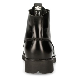 qualité supérieure Bottines New Rock Ranger En Cuir Antik Noir 18