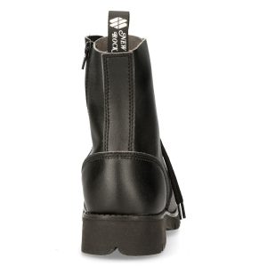 commentaire favorable Bottines New Rock Ranger En Cuir Vegan Noir 18