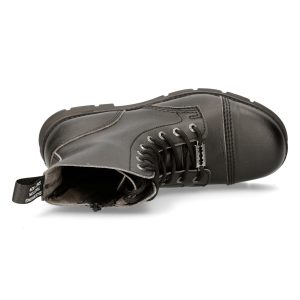 commentaire favorable Bottines New Rock Ranger En Cuir Vegan Noir 22