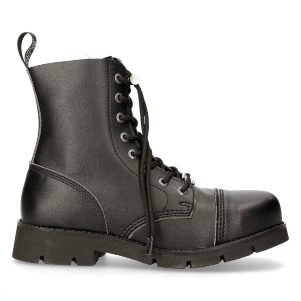 commentaire favorable Bottines New Rock Ranger En Cuir Vegan Noir 1