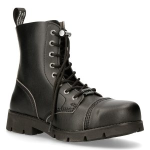 commentaire favorable Bottines New Rock Ranger En Cuir Vegan Noir 12