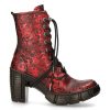 Authentic Original licence Bottines New Rock Trail En Cuir Vegan Vintage Flower… 28