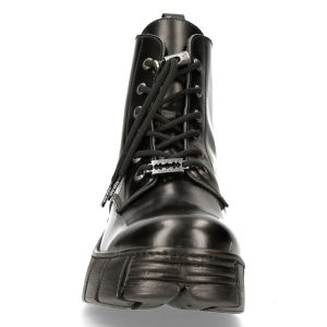 Meilleur Prix Garanti Bottines New Rock Wall Antik Noires 14