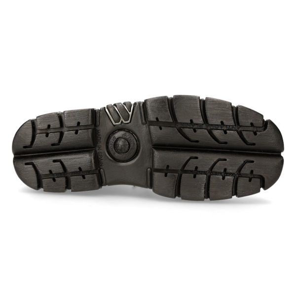 Meilleur Prix Garanti Bottines New Rock Wall Antik Noires 7