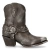 Bottines New Rock West Grises marque pas cher en ligne 26
