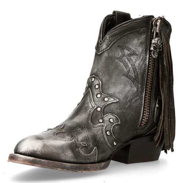 boutique en ligne Bottines New Rock West Nirvana Grises 5