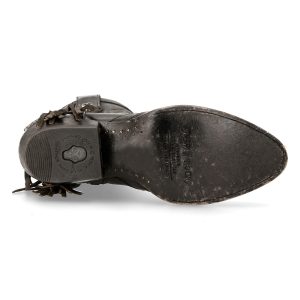 boutique en ligne Bottines New Rock West Nirvana Grises 20