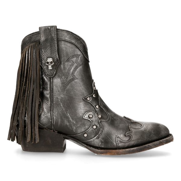 boutique en ligne Bottines New Rock West Nirvana Grises 1