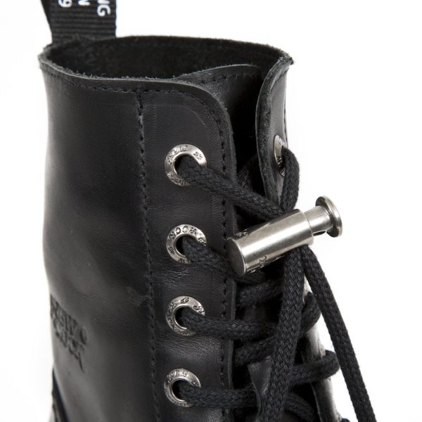Bottines Plateformes New Rock Newmili En Cuir Noir Couleurs variées 9