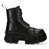 Bottines Plateformes New Rock Tank Noires a Prix Discount 26