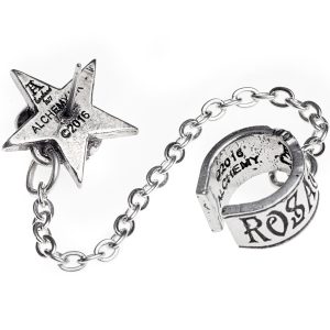 ALCHEMY GOTHIC Boucle D’Oreille ‘Rosa Nocta’ comparez les prix 12