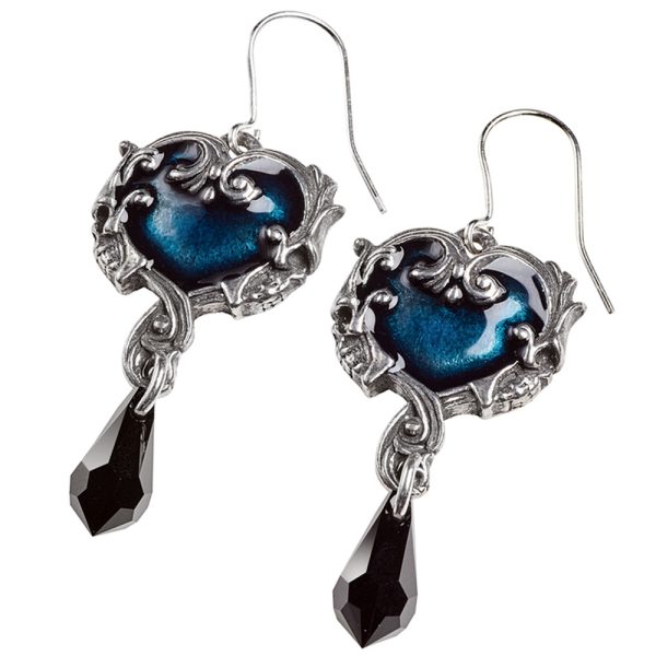 Promotio de vente ALCHEMY GOTHIC Boucles D’Oreilles ‘Affaire Du Coeur’ 3