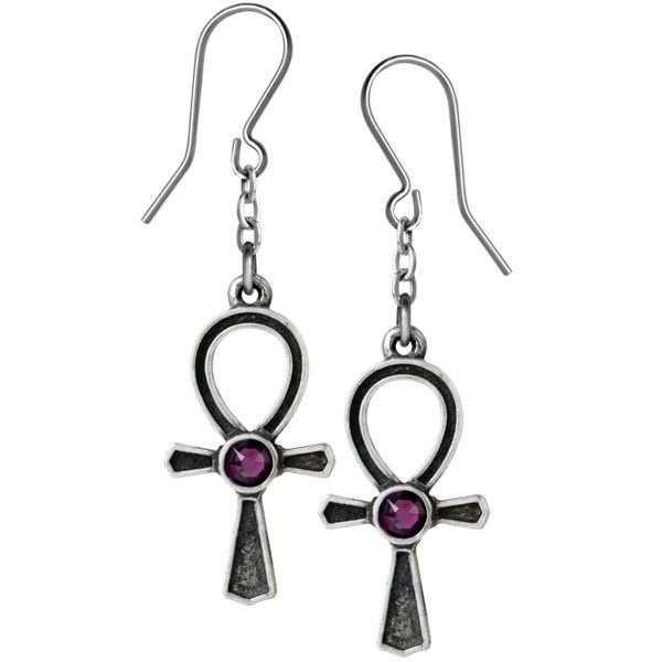 ALCHEMY GOTHIC Boucles D’Oreilles ‘Ankh Of Osiris’ nouveau produit 1