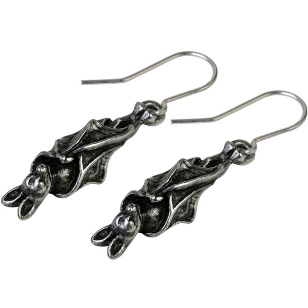 ALCHEMY GOTHIC Boucles D’Oreilles ‘Awaiting The Eventide’ prix pas cher 3