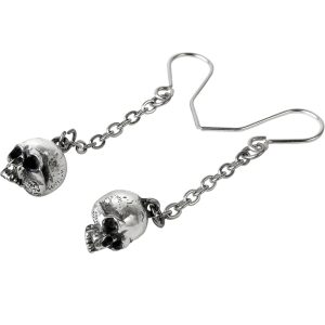 magasin ALCHEMY GOTHIC Boucles D’Oreilles ‘DeadSkull’ 9