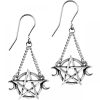 shopping pas cher ALCHEMY GOTHIC Boucles D’Oreilles ‘Goddess’ 8