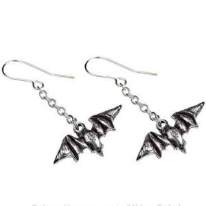 ALCHEMY GOTHIC Boucles D’Oreilles ‘Kiss The Night’ achat pas cher 7