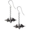 ALCHEMY GOTHIC Boucles D’Oreilles ‘Kiss The Night’ achat pas cher 10