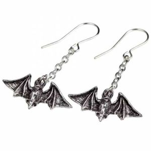 ALCHEMY GOTHIC Boucles D’Oreilles ‘Kiss The Night’ achat pas cher 9
