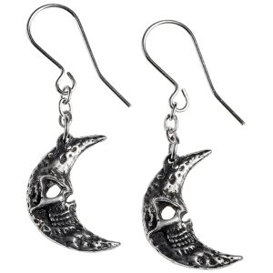 boutique en ligne france ALCHEMY GOTHIC Boucles D’Oreilles ‘M’era Luna Crescens – Tragicom… 10