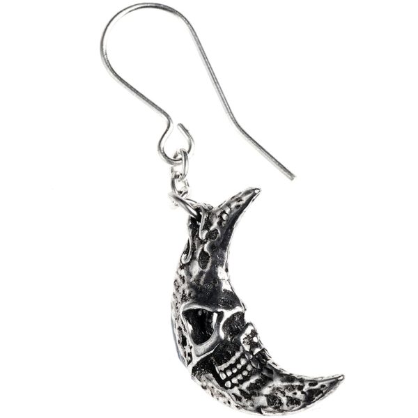 boutique en ligne france ALCHEMY GOTHIC Boucles D’Oreilles ‘M’era Luna Crescens – Tragicom… 5