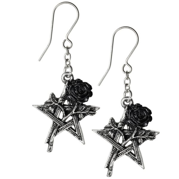 marque moins cher ALCHEMY GOTHIC Boucles D’Oreilles ‘Ruah Vered’ 1