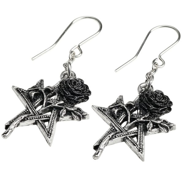 marque moins cher ALCHEMY GOTHIC Boucles D’Oreilles ‘Ruah Vered’ 3