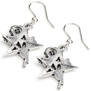marque moins cher ALCHEMY GOTHIC Boucles D’Oreilles ‘Ruah Vered’ 9