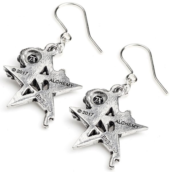 marque moins cher ALCHEMY GOTHIC Boucles D’Oreilles ‘Ruah Vered’ 4