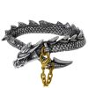 REMISE allant jusqu. ALCHEMY GOTHIC Bracelet ‘Dragon’s Lure’ 14