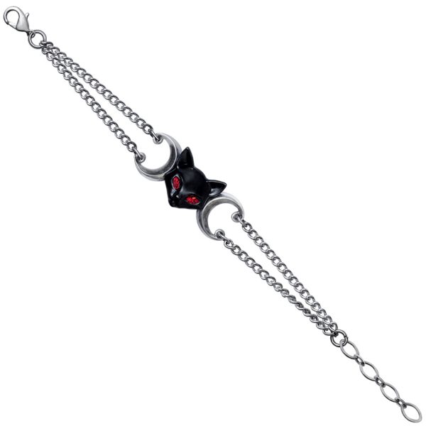 ALCHEMY GOTHIC Bracelet ‘Worshipping Bastet’ Livraison internationale 3