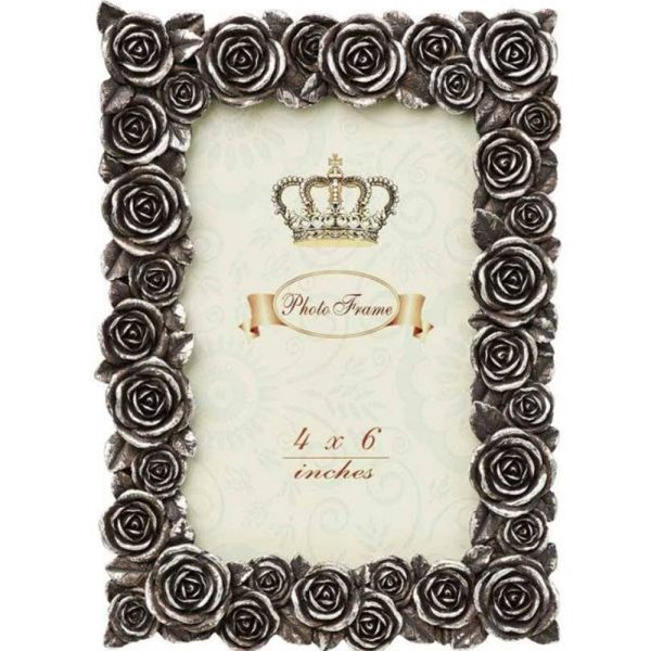 excellente qualité The Vault By Alchemy Cadre Photo ‘Rose’ Argenté 1
