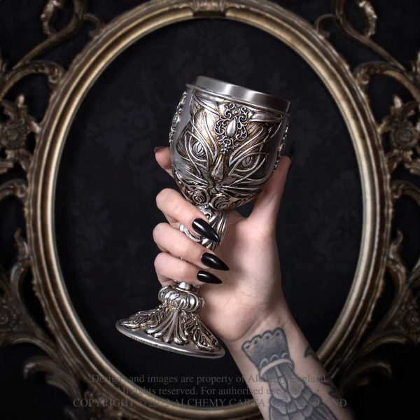 The Vault By Alchemy Calice ‘Sacred Cat’ mode tendance 3