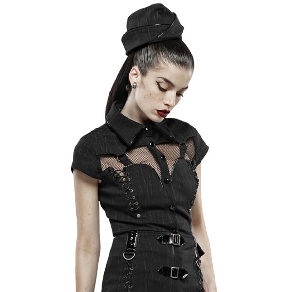 mode PUNK RAVE Calot ‘Vendetta’ Noir 3