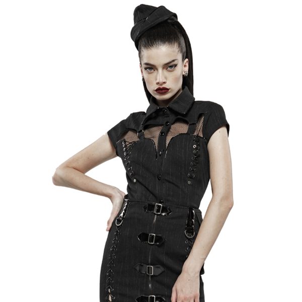 mode PUNK RAVE Calot ‘Vendetta’ Noir 4