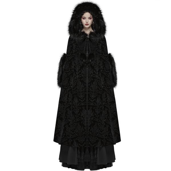 magasin pour PUNK RAVE Cape ‘Amuria’ Noire 3
