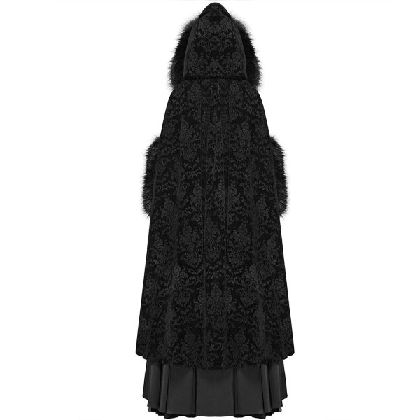 magasin pour PUNK RAVE Cape ‘Amuria’ Noire 4