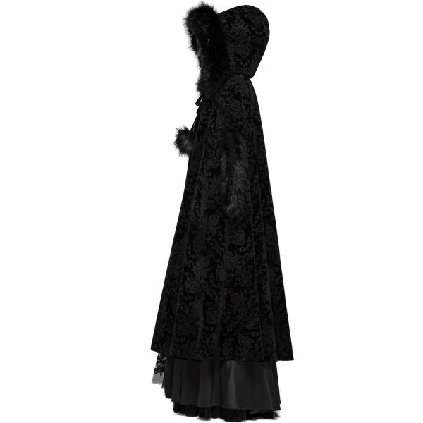 magasin pour PUNK RAVE Cape ‘Amuria’ Noire 5
