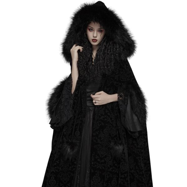 magasin pour PUNK RAVE Cape ‘Amuria’ Noire 9