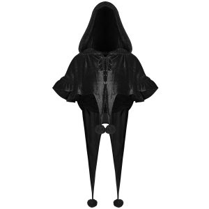 Pyon Pyon Cape Boléro Gothic Lolita à Capuche ‘Black Fairy’ Boutique officielle 28