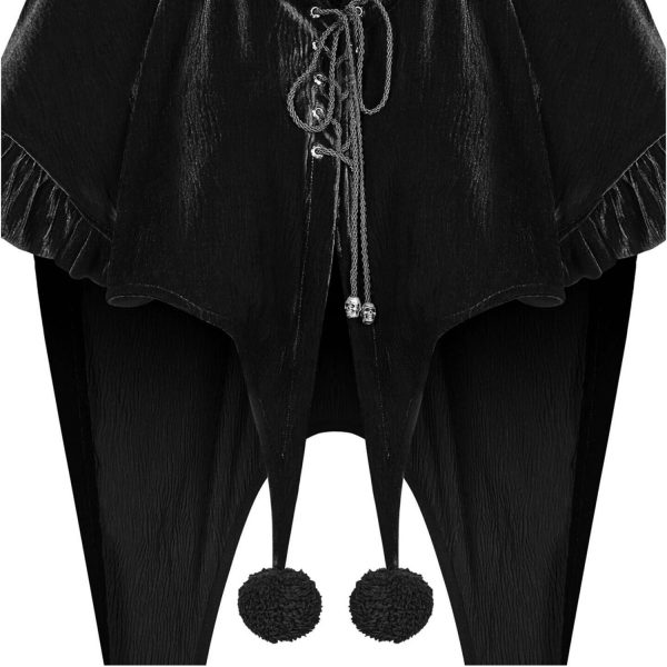 Pyon Pyon Cape Boléro Gothic Lolita à Capuche ‘Black Fairy’ Boutique officielle 10