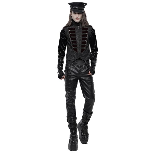 dernières PUNK RAVE Casquette Gothique ‘Murderdoll’ Noire 6