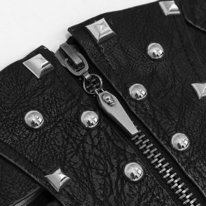 DEVIL FASHION Ceinture ‘Badriyah’ En Simili Cuir Noir Achat 38