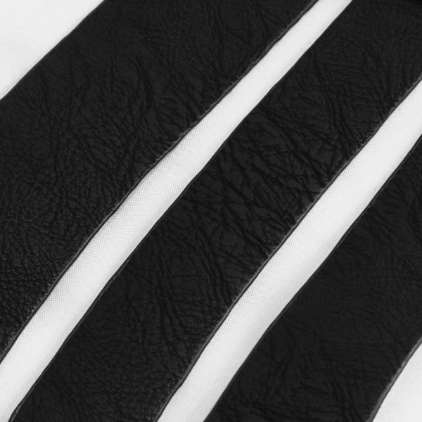 DEVIL FASHION Ceinture ‘Badriyah’ En Simili Cuir Noir Achat 16