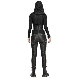 DEVIL FASHION Ceinture ‘Badriyah’ En Simili Cuir Noir Achat 24