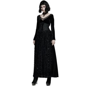 PUNK RAVE Ceinture Corset Pour Femmes ‘Cyrielle’ Noire vente pas cher en ligne 27