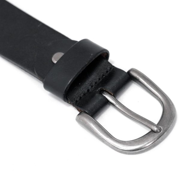 magasin pas cher DEVIL FASHION Ceinture ‘Motorcycle Chain’ En Cuir Noir 12
