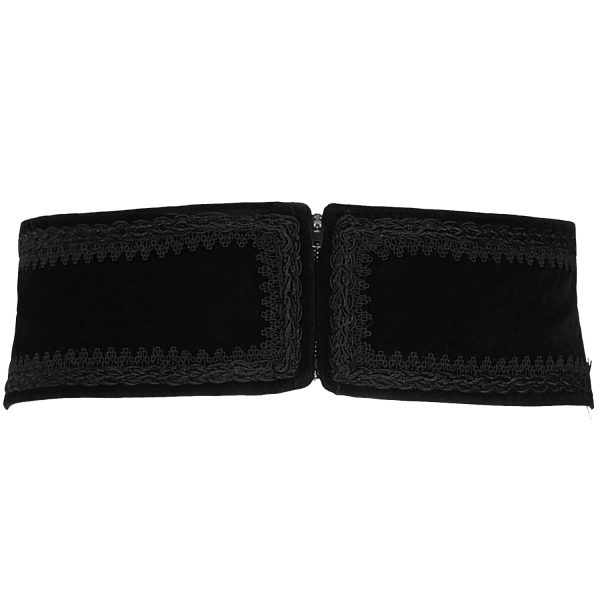 PUNK RAVE Ceinture Pour Hommes ‘Hamlet’ Noire en ligne vente 8